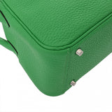 HERMES エルメス リンディ ミニ ヴェールコミック パラジウム金具 B刻印(2023年頃) レディース トリヨンクレマンス 2WAYバッグ 新同 中古 銀蔵