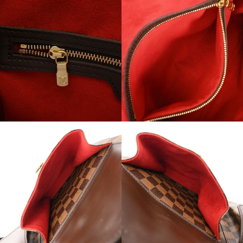 LOUIS VUITTON ルイヴィトン ダミエ ユゼス ブラウン N51128 レディース ダミエキャンバス トートバッグ Aランク 中古 銀蔵