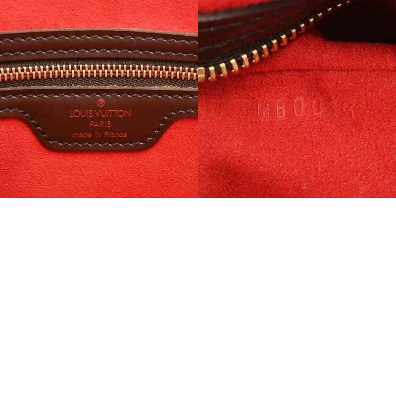 LOUIS VUITTON ルイヴィトン ダミエ ユゼス ブラウン N51128 レディース ダミエキャンバス トートバッグ Aランク 中古 銀蔵