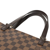 LOUIS VUITTON ルイヴィトン ダミエ ユゼス ブラウン N51128 レディース ダミエキャンバス トートバッグ Aランク 中古 銀蔵
