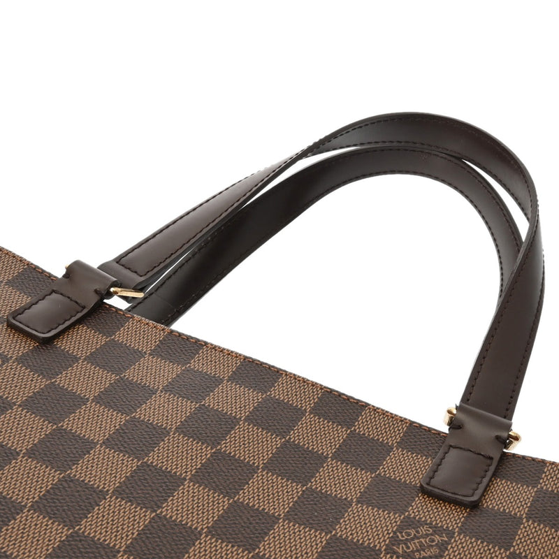 LOUIS VUITTON ルイヴィトン ダミエ ユゼス ブラウン N51128 レディース ダミエキャンバス トートバッグ Aランク 中古 銀蔵