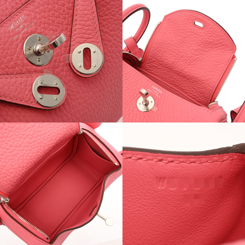 HERMES エルメス リンディ ミニ ローズアザレ W刻印(2024年頃) レディース トリヨンクレマンス 2WAYバッグ 未使用 銀蔵