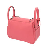 HERMES エルメス リンディ ミニ ローズアザレ W刻印(2024年頃) レディース トリヨンクレマンス 2WAYバッグ 未使用 銀蔵