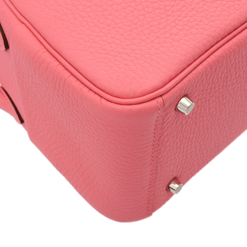 HERMES エルメス リンディ ミニ ローズアザレ W刻印(2024年頃) レディース トリヨンクレマンス 2WAYバッグ 未使用 銀蔵