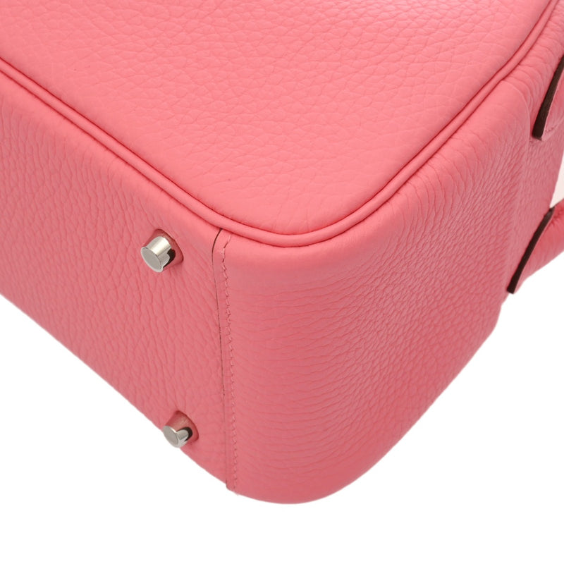 HERMES エルメス リンディ ミニ ローズアザレ W刻印(2024年頃) レディース トリヨンクレマンス 2WAYバッグ 未使用 銀蔵