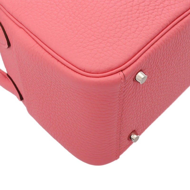 HERMES エルメス リンディ ミニ ローズアザレ W刻印(2024年頃) レディース トリヨンクレマンス 2WAYバッグ 未使用 銀蔵