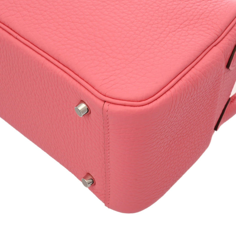 HERMES エルメス リンディ ミニ ローズアザレ W刻印(2024年頃) レディース トリヨンクレマンス 2WAYバッグ 未使用 銀蔵