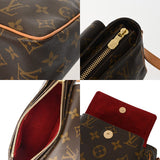 LOUIS VUITTON ルイヴィトン モノグラム ヴィバシテ PM ブラウン M51165 レディース モノグラムキャンバス ショルダーバッグ ABランク 中古 銀蔵