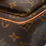 LOUIS VUITTON ルイヴィトン モノグラム ヴィバシテ PM ブラウン M51165 レディース モノグラムキャンバス ショルダーバッグ ABランク 中古 銀蔵