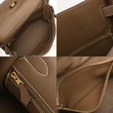 HERMES エルメス ケリー 32 内縫い 2WAY エトゥープ X刻印(2016年頃) レディース トゴ ハンドバッグ ABランク 中古 銀蔵