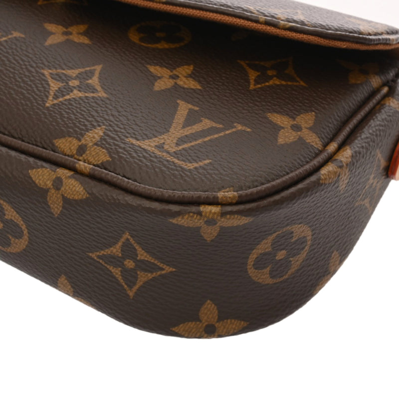 LOUIS VUITTON ルイヴィトン モノグラム ウォレットオンチェーンアイビー ブラウン M81911 レディース モノグラムキャンバス ショルダーバッグ 新同 中古 銀蔵