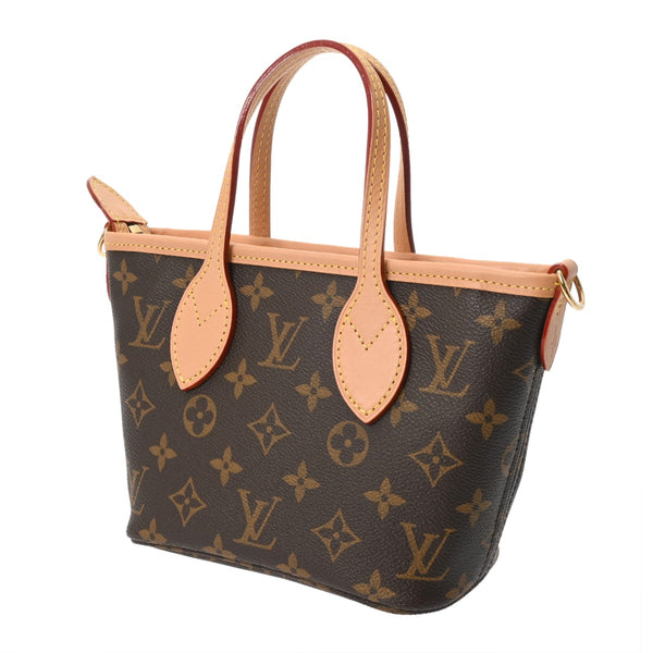 LOUIS VUITTON ルイヴィトン モノグラム ネヴァーフル BB 2WAY ベージュ M46705 レディース モノグラムキャンバス ハンドバッグ Aランク 中古 銀蔵