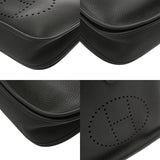 HERMES エルメス エブリン エヴリン3 PM ブラック B刻印(2023年頃) ユニセックス トリヨンクレマンス ショルダーバッグ Aランク 中古 銀蔵