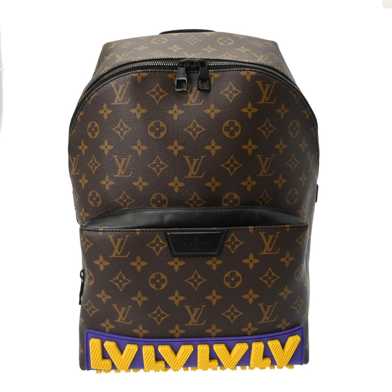 LOUIS VUITTON ルイヴィトン モノグラム LVラバー ディスカバリー バックパック PM ブラウン M57965 メンズ モノグラムキャンバス リュック・デイパック Aランク 中古 銀蔵
