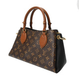 LOUIS VUITTON ルイヴィトン モノグラム ヴァンドーム BB ノワール M46507 レディース モノグラムキャンバス カーフ ハンドバッグ Aランク 中古 銀蔵