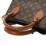 LOUIS VUITTON ルイヴィトン モノグラム ヴァンドーム BB ノワール M46507 レディース モノグラムキャンバス カーフ ハンドバッグ Aランク 中古 銀蔵