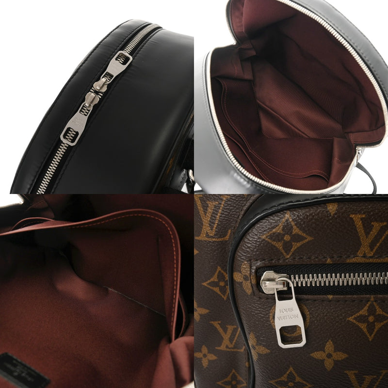 LOUIS VUITTON ルイヴィトン モノグラム マカサー ジョッシュ ブラウン/ブラック M41530 メンズ モノグラムキャンバス リュック・デイパック ABランク 中古 銀蔵