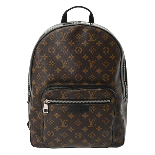 LOUIS VUITTON ルイヴィトン モノグラム マカサー ジョッシュ ブラウン/ブラック M41530 メンズ モノグラムキャンバス リュック・デイパック ABランク 中古 銀蔵