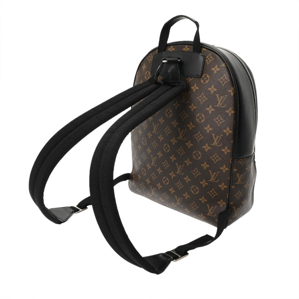 LOUIS VUITTON ルイヴィトン モノグラム マカサー ジョッシュ ブラウン/ブラック M41530 メンズ モノグラムキャンバス リュック・デイパック ABランク 中古 銀蔵