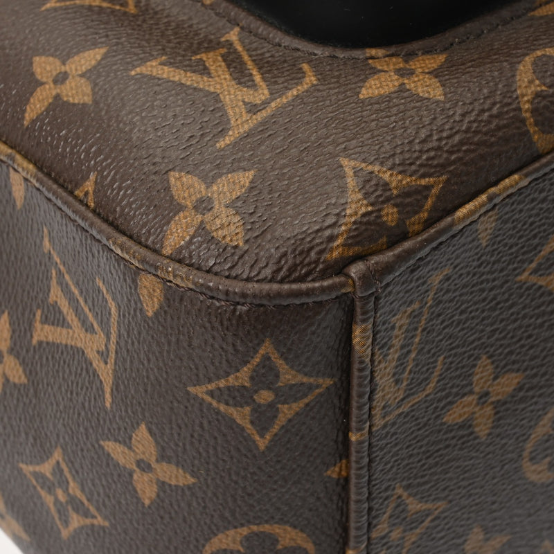 LOUIS VUITTON ルイヴィトン モノグラム マカサー ジョッシュ ブラウン/ブラック M41530 メンズ モノグラムキャンバス リュック・デイパック ABランク 中古 銀蔵