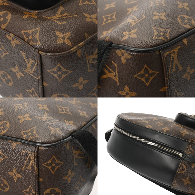 LOUIS VUITTON ルイヴィトン モノグラム マカサー ジョッシュ ブラウン/ブラック M41530 メンズ モノグラムキャンバス リュック・デイパック ABランク 中古 銀蔵