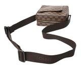 LOUIS VUITTON ルイヴィトン ダミエ オラフ PM ブラウン N41442 ユニセックス ダミエキャンバス ショルダーバッグ Aランク 中古 銀蔵