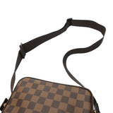 LOUIS VUITTON ルイヴィトン ダミエ オラフ PM ブラウン N41442 ユニセックス ダミエキャンバス ショルダーバッグ Aランク 中古 銀蔵