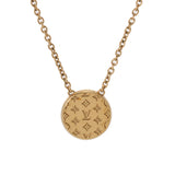 LOUIS VUITTON ルイヴィトン コリエ ゴールド M80259 レディース GP マザーオブパール ネックレス ABランク 中古 銀蔵