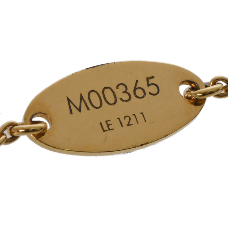 LOUIS VUITTON ルイヴィトン コリエ ルイゼット ゴールド M00365 レディース GP ネックレス Aランク 中古 銀蔵