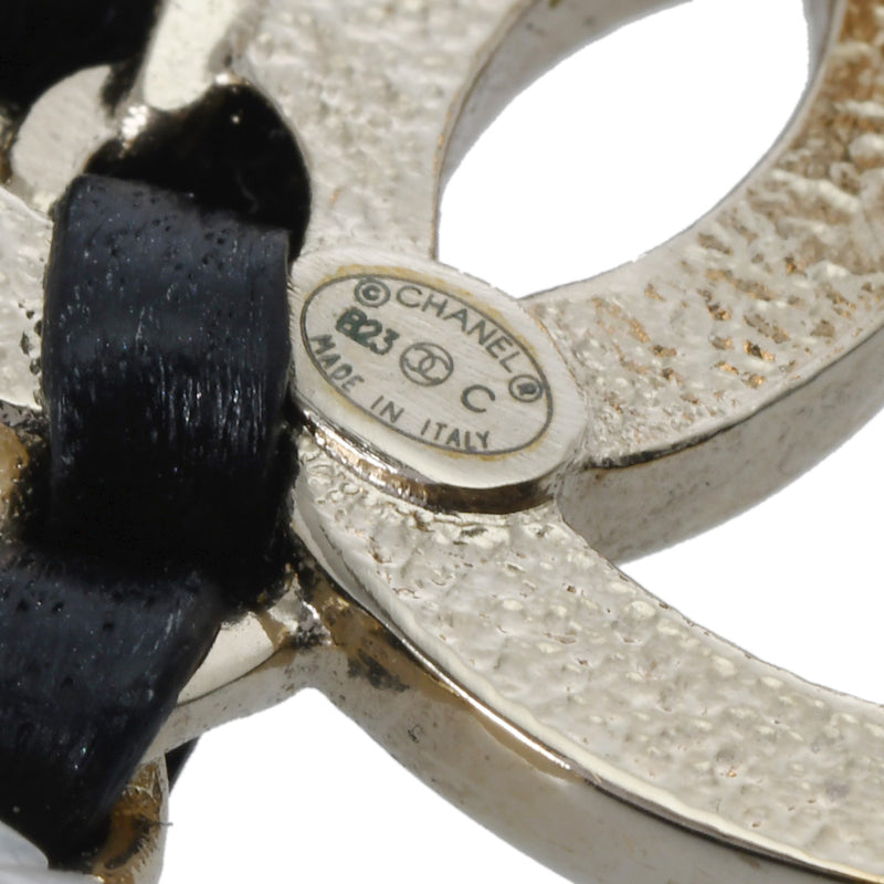 CHANEL シャネル ロゴピアス バッグ モチーフ ゴールド B23C レディース GP ピアス ABランク 中古 銀蔵