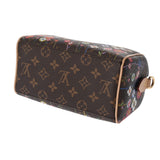 LOUIS VUITTON ルイヴィトン モノグラム スピーディバンドリエール 20 村上隆 コラボ ブラウン M14175 レディース モノグラムキャンバス ハンドバッグ 新同 中古 銀蔵