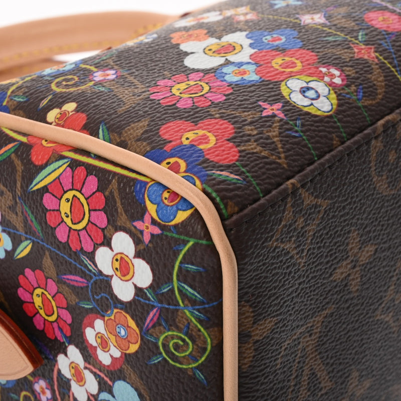 LOUIS VUITTON ルイヴィトン モノグラム スピーディバンドリエール 20 村上隆 コラボ ブラウン M14175 レディース モノグラムキャンバス ハンドバッグ 新同 中古 銀蔵