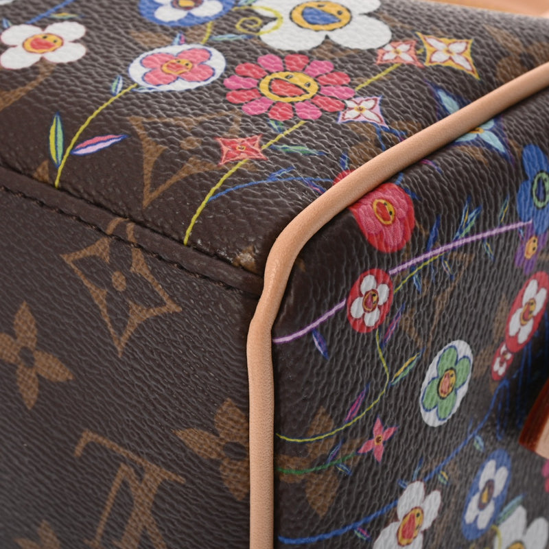 LOUIS VUITTON ルイヴィトン モノグラム スピーディバンドリエール 20 村上隆 コラボ ブラウン M14175 レディース モノグラムキャンバス ハンドバッグ 新同 中古 銀蔵