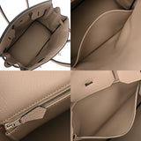 HERMES エルメス バーキン 35 トゥルティエールグレー □N刻印(2010年頃) ユニセックス トリヨンクレマンス ハンドバッグ ABランク 中古 銀蔵