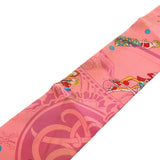 HERMES エルメス ツイリー EX-LIBRIS LES PARISIENNE ピンク レディース シルク100％ スカーフ Bランク 中古 銀蔵