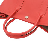 HERMES エルメス ガーデンパーティ TPM ローズジャイプール A刻印(2017年頃) レディース ヴォーエプソン ハンドバッグ Aランク 中古 銀蔵