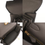 HERMES エルメス ケリー 28 内縫い エタン Y刻印(2020年頃) レディース トゴ ハンドバッグ Aランク 中古 銀蔵