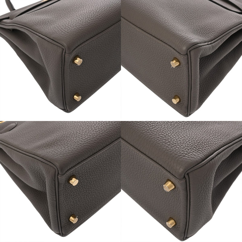 HERMES エルメス ケリー 28 内縫い エタン Y刻印(2020年頃) レディース トゴ ハンドバッグ Aランク 中古 銀蔵