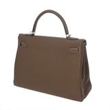 HERMES エルメス ケリー 32 内縫い 2WAY エトゥープ A刻印(2017年頃) レディース トゴ ハンドバッグ Aランク 中古 銀蔵