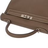 HERMES エルメス ケリー 32 内縫い 2WAY エトゥープ A刻印(2017年頃) レディース トゴ ハンドバッグ Aランク 中古 銀蔵