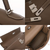 HERMES エルメス ケリー 32 内縫い 2WAY エトゥープ A刻印(2017年頃) レディース トゴ ハンドバッグ Aランク 中古 銀蔵
