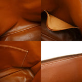 HERMES エルメス エスカパーダ ブラウン系 □E刻印(2001年頃) ユニセックス フィヨルド ハンドバッグ ABランク 中古 銀蔵