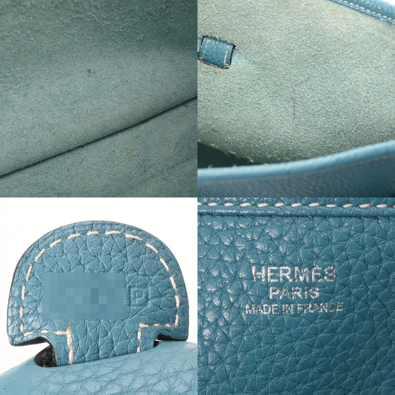 HERMES エルメス エブリン 3 PM ブルージーン □P刻印(2012年頃) ユニセックス トリヨンクレマンス ショルダーバッグ Bランク 中古 銀蔵