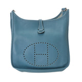 HERMES エルメス エヴリン3 PM ブルージーン □P刻印(2012年頃) ユニセックス トリヨンクレマンス ショルダーバッグ Bランク 中古 銀蔵