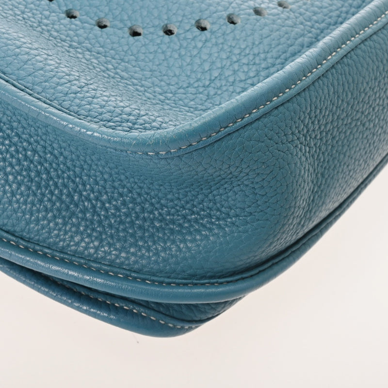 HERMES エルメス エブリン 3 PM ブルージーン □P刻印(2012年頃) ユニセックス トリヨンクレマンス ショルダーバッグ Bランク 中古 銀蔵