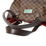 LOUIS VUITTON ルイヴィトン ダミエ ハムステッド PM ブラウン N51205 レディース ダミエキャンバス ハンドバッグ Aランク 中古 銀蔵