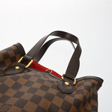 LOUIS VUITTON ルイヴィトン ダミエ ハムステッド PM ブラウン N51205 レディース ダミエキャンバス ハンドバッグ Aランク 中古 銀蔵