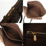 LOUIS VUITTON ルイヴィトン ダミエ ポルトドキュマン ヴォワヤージュ ブラウン N41124 メンズ ダミエキャンバス ビジネスバッグ ABランク 中古 銀蔵