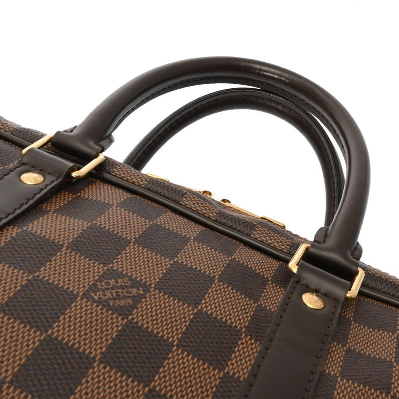 LOUIS VUITTON ルイヴィトン ダミエ ポルトドキュマン ヴォワヤージュ ブラウン N41124 メンズ ダミエキャンバス ビジネスバッグ ABランク 中古 銀蔵