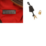 LOUIS VUITTON ルイヴィトン ダミエ ヴェローナ PM ブラウン N41117 レディース ダミエキャンバス ハンドバッグ Aランク 中古 銀蔵